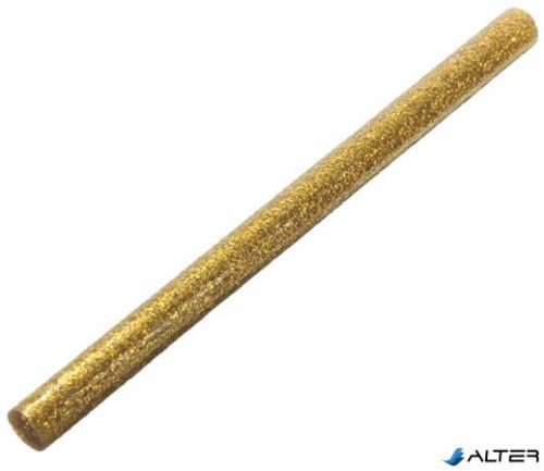 Csillámos ragasztó stick, ragasztópisztolyhoz, 3 db, 11 x 200 mm, arany