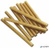 Csillámos ragasztó stick, ragasztópisztolyhoz, 3 db, 11 x 200 mm, arany