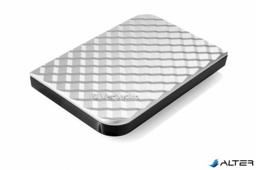 2,5" HDD (merevlemez), 1TB,  USB 3.0, VERBATIM "Store n Go, ezüst