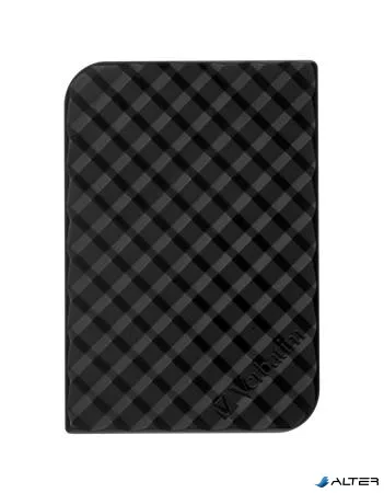 2,5' HDD (merevlemez), 1TB, USB 3.0, VERBATIM 'Store n Go', fekete