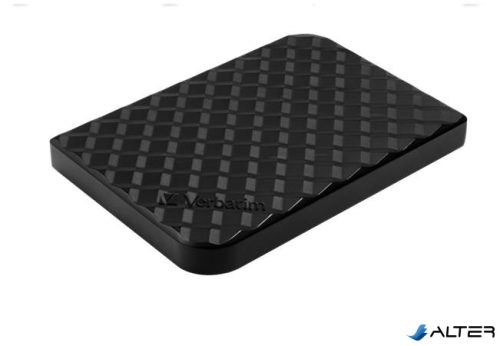 2,5' HDD (merevlemez), 1TB, USB 3.0, VERBATIM 'Store n Go', fekete