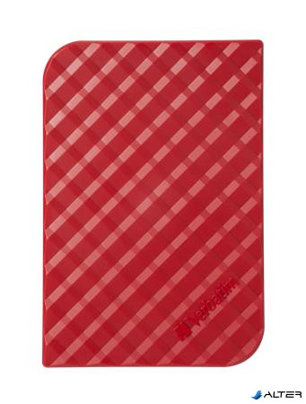 2,5" HDD (merevlemez), 1TB,  USB 3.0, VERBATIM "Store n Go, piros