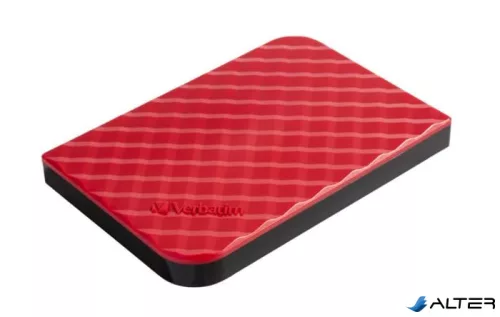 2,5" HDD (merevlemez), 1TB,  USB 3.0, VERBATIM "Store n Go, piros
