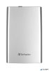 2,5" HDD (merevlemez), 2TB, USB 3.0, VERBATIM, ezüst