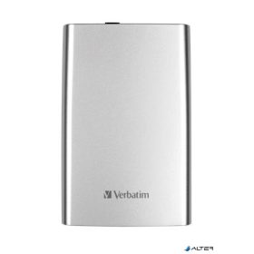 2,5' HDD (merevlemez), 2TB, USB 3.0, VERBATIM, ezüst