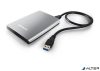 2,5" HDD (merevlemez), 2TB, USB 3.0, VERBATIM, ezüst