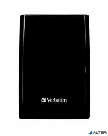 2,5" HDD (merevlemez), 2TB, USB 3.0, VERBATIM, fekete