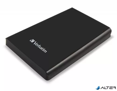 2,5" HDD (merevlemez), 2TB, USB 3.0, VERBATIM, fekete