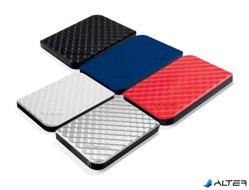 2,5" HDD (merevlemez), 2TB, USB 3.2 GEN 1, VERBATIM "Store n Go", fekete