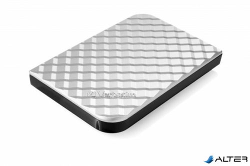 2,5' HDD (merevlemez), 2TB, USB 3.0, VERBATIM 'Store n Go', ezüst