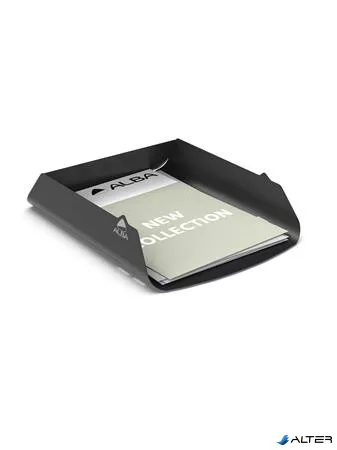 Irattálca, fém, ALBA, fekete