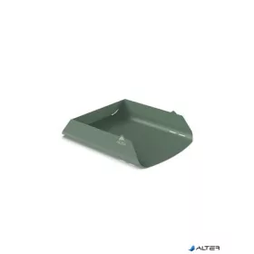 Irattálca, fém, ALBA, zöld