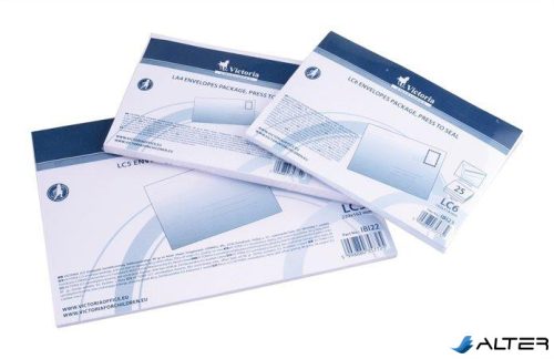 Borítékcsomag, LC6, öntapadó, VICTORIA PAPER