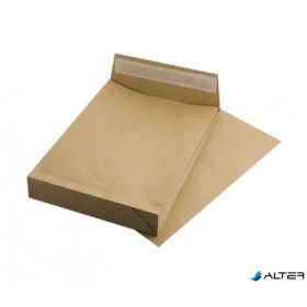   Redős-talpas tasak, TB4, szilikonos, 50 mm talp, VICTORIA PAPER, barna kraft