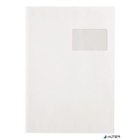 Boríték, TC4, szilikonos, jobb ablakos, VICTORIA PAPER