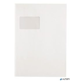   Boríték, TC4, szilikonos, bal ablakos (50 x 100), VICTORIA PAPER