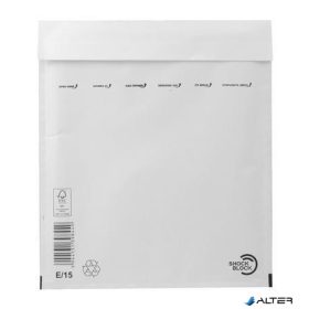   Légpárnás tasak, 240x275 mm külméret, 220x265 mm belméret, VICTORIA PAPER, "W5", fehér