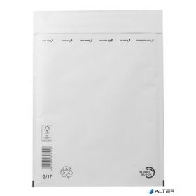   Légpárnás tasak, 250x350 mm külméret, 225x340 mm belméret, A4+, VICTORIA PAPER, "W7", fehér