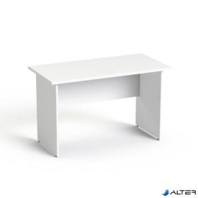   Íróasztal, laplábbal, 120x70 cm, MAYAH 'Freedom SV-19', fehér