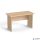 Íróasztal, laplábbal, 120x70 cm, MAYAH 'Freedom SV-19',  tölgy