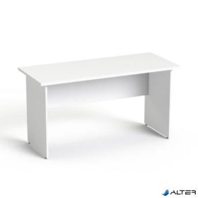   Íróasztal, laplábbal, 140x70 cm, MAYAH 'Freedom SV-20', fehér
