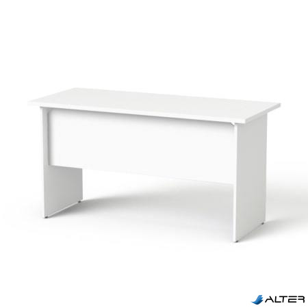 Íróasztal, laplábbal, 140x70 cm, MAYAH 'Freedom SV-20', fehér
