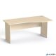 Íróasztal, íves, jobbos, laplábbal, 160x80 cm, MAYAH 'Freedom SV-23', juhar