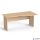Íróasztal, íves, jobbos, laplábbal, 160x80 cm, MAYAH 'Freedom SV-23',  tölgy