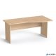 Íróasztal, íves, jobbos, laplábbal, 160x80 cm, MAYAH 'Freedom SV-23',  tölgy
