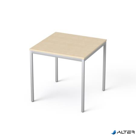 Általános asztal fémlábbal, 75x75 cm, MAYAH "Freedom SV-37", juhar