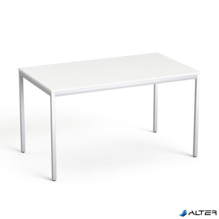 Általános asztal fémlábbal, 75x130 cm, MAYAH "Freedom SV-38", fehér
