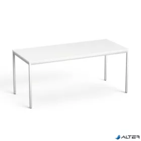   Általános asztal fémlábbal, 75x170 cm, MAYAH "Freedom SV-40", fehér