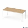 Általános asztal fémlábbal, 75x170 cm, MAYAH "Freedom SV-40", kőris