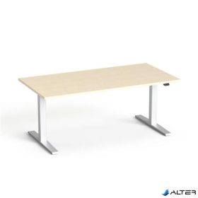   Állítható magasságú íróasztal, 160x80 cm, MAYAH "Freedom SV-303", juhar