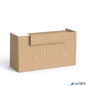   Recepciós asztal, 190x64,5 cm, MAYAH "Freedom SV-92", kőris
