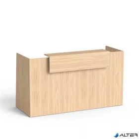   Recepciós asztal, 190x64,5 cm, MAYAH "Freedom SV-92",  tölgy