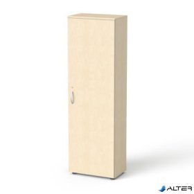   Szekrény, 5 rendező magas, ruhás, keskeny, MAYAH 'Freedom SV-05', juhar