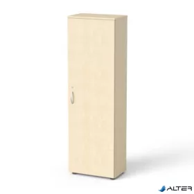  Szekrény, 5 rendező magas, ruhás, keskeny, MAYAH 'Freedom SV-05', juhar