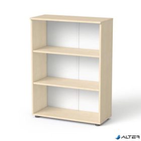   Szekrény, 3 rendező magas, nyitott, polcokkal, MAYAH 'Freedom SV-07', juhar