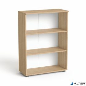   Szekrény, 3 rendező magas, nyitott, polcokkal, MAYAH 'Freedom SV-07', kőris