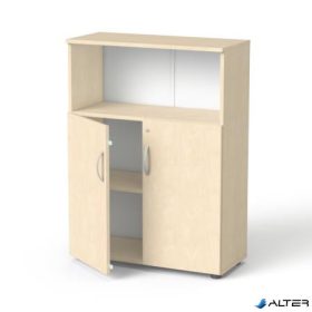   Szekrény, 3 rendező magas, kombinált, polcos, MAYAH 'Freedom SV-09', juhar