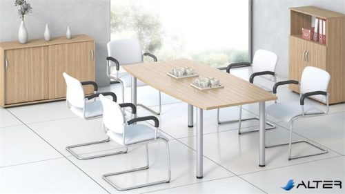 Szekrény, 3 rendező magas, kombinált, polcos, MAYAH 'Freedom SV-09', kőris