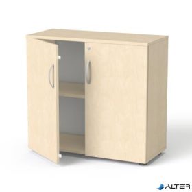   Szekrény, 2 rendező magas, kétajtós, polcokkal, MAYAH 'Freedom SV-10', juhar