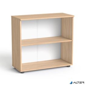   Szekrény, 2 rendező magas, nyitott, polcokkal, MAYAH 'Freedom SV-11',  tölgy