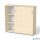 Szekrény, 3 rendező magas, tolóajtós, polcos, MAYAH "Freedom SV-13", juhar