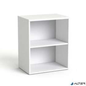   Szekrény, asztalmagas, nyitott, polcos, MAYAH 'Freedom SV-17', fehér