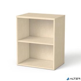   Szekrény, asztalmagas, nyitott, polcos, MAYAH 'Freedom SV-17', juhar