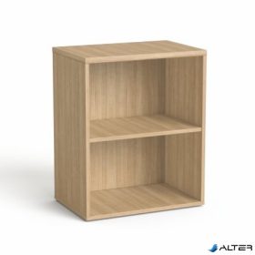   Szekrény, asztalmagas, nyitott, polcos, MAYAH 'Freedom SV-17', kőris