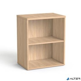   Szekrény, asztalmagas, nyitott, polcos, MAYAH 'Freedom SV-17',  tölgy