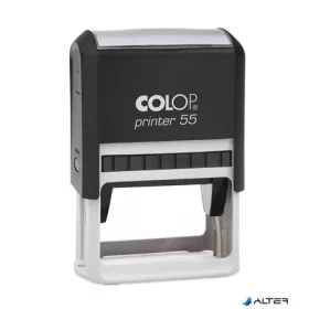   Bélyegző, COLOP, 'Printer 55', kék cserepárnával